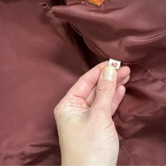 Vintage Leather Fur Collar Coat - Picture 8 of 13